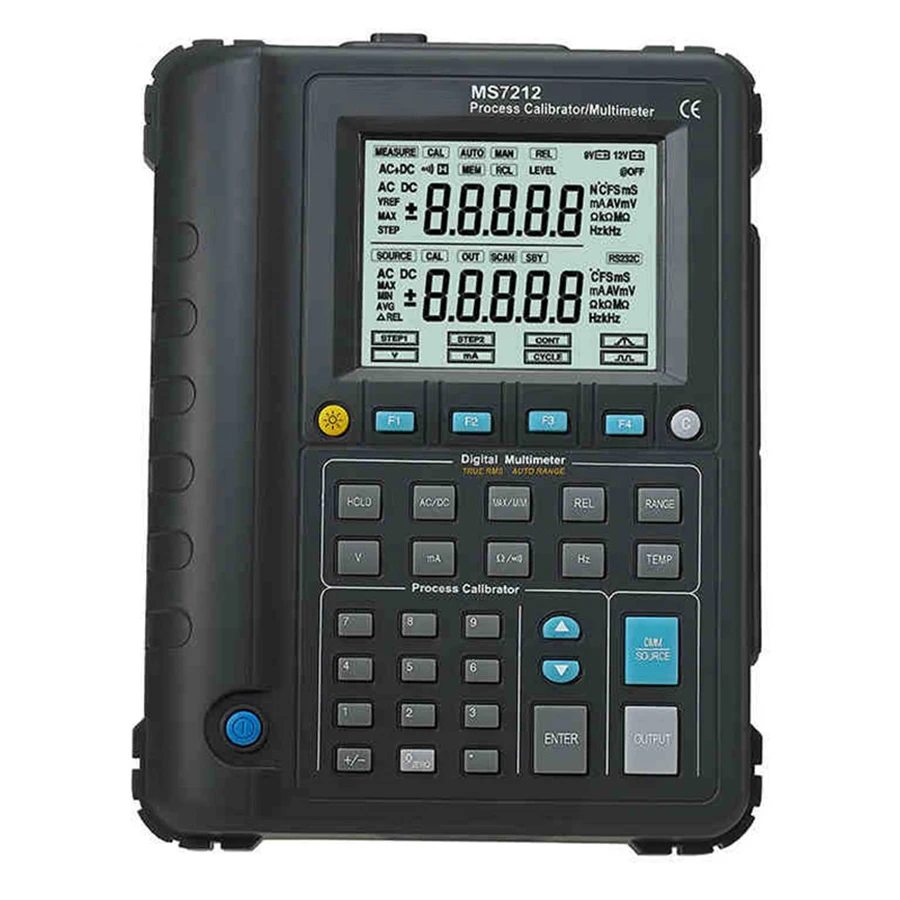 MS7212 Multifunction Process Calibrator / Correction Voltage and Current Frequency / RS232 / USB
