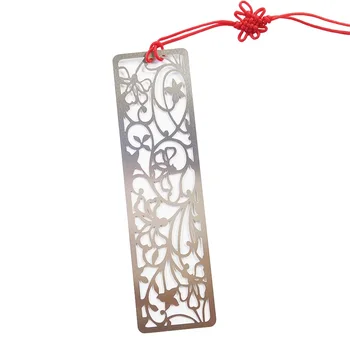 

20Pcs/lot Lovely Stainless Steel Hollow Lace Bookmark Mini metal Bookmark students' prize office school Stationery supplies