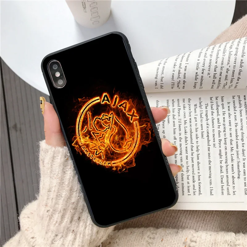 Yinuoda Ajax Team Phone Case Picture For Frenkie de Jong Silicon Shell Soft TPU Cover For iPhone X XR XS MAX 7 8 7plus 6 6S 5S 5