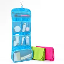 Складная дорожная сумка для стирки сумки для плавания косметический Органайзер туалетный мешок с вешалкой