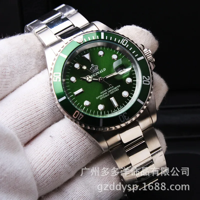 Military Sports Fashion Brand Auto Date Full steel Dress Watches Man Business Casual quartz Wristwatch Brand