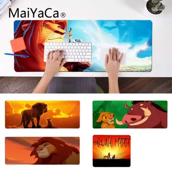 

MaiYaCa Gaming Mouse Pad The Lion King HAKUNAMATATA mouse pad gamer play mats Comfort Mouse Mat Gaming Lockedge Mousepad