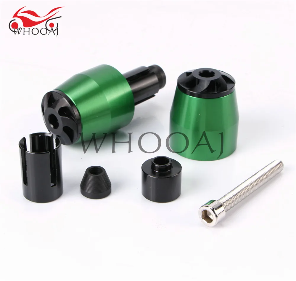 22 мм CNC Алюминий универсальные мотоциклетные рукоятки заканчивается наконечники велосипедного руля руль шапки для YAMAHA F800 FZ6N FZ1N XJR400 600 1300