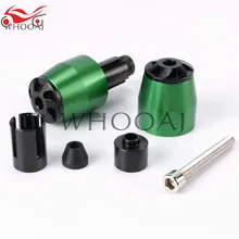 22 мм CNC Алюминий универсальные мотоциклетные рукоятки заканчивается наконечники велосипедного руля руль шапки для YAMAHA F800 FZ6N FZ1N XJR400 600 1300