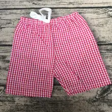 Personlized мальчиков удобные Шорты детские летние плавательные Seersucker Шорты детей с эластичной талией Шорты пользовательские