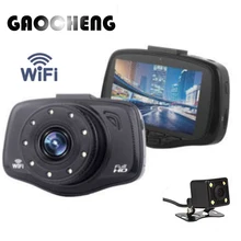 Новый 3.0 Wi-Fi Автомобилей Видеорегистраторы Full HD 1080 P Автомобильный видеорегистратор Видеорегистратор 9 Светодиодные 150 градусов Автомобилей Даш Камеры Cam вид Сзади Поддержка камера
