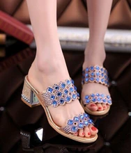 Beach Shoes High Heel Slippers Pearl Sandals Wedge Sandals Open Toe Slippers Women Flip Flop Sandal Sandalias Women’s Sandals