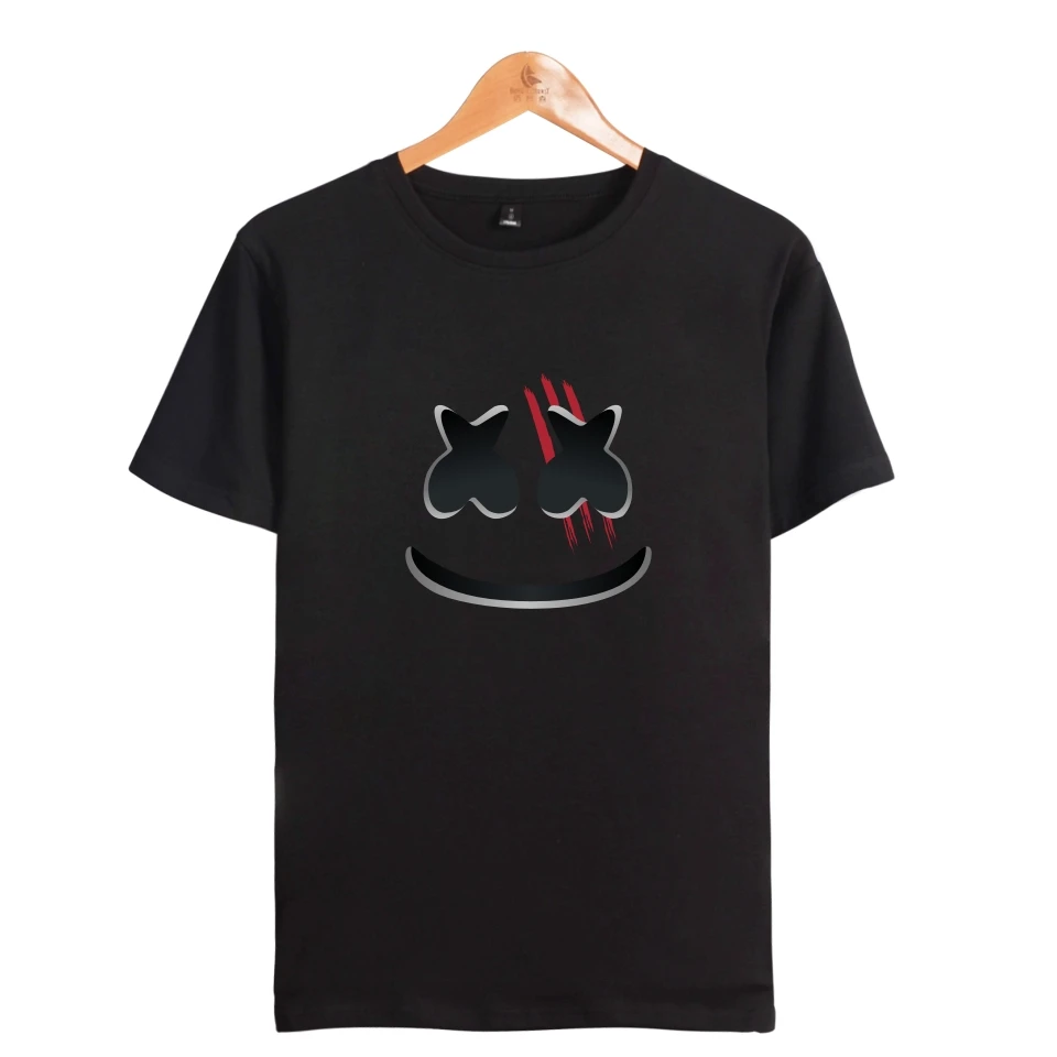 

Marshmello T-shirts hort sleeve boy casual homme t-shirt cotton tops tees t shirt tee plus fashion men top tees Marshmello