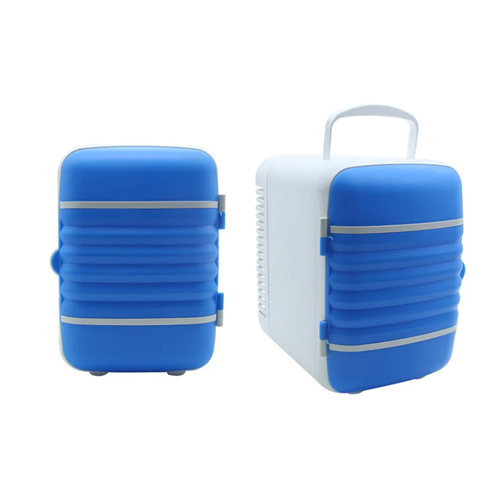 

4L Outdoor Car Mini Small Refrigerator Car Home Dual Use Portable Refrigerator