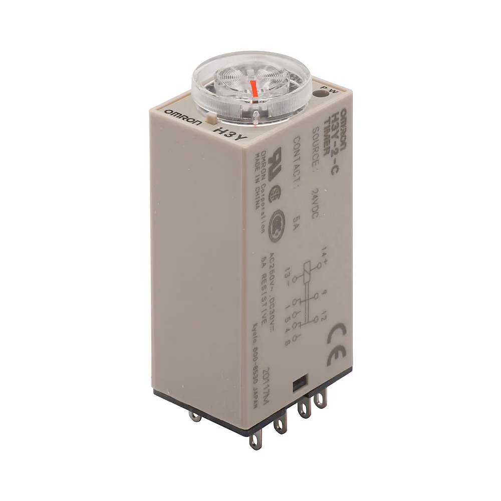 Реле времени H3Y-4 H3Y-4-C DC24V 1S 5S 10S 30S 1 м 5 м возможностью погружения на глубину до 30 м