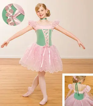 

2018 New Rushed Gymnastics Leotard For Girls Children Dress Girls Dance Clothes And Ballet Skirt Princess Costumes Flats For