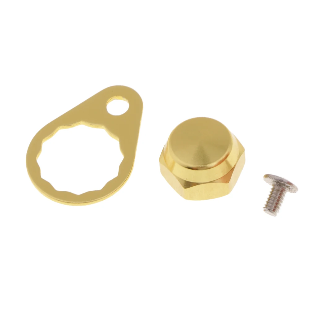 11mm Metal Screw Nut Cap Bearing Cover for Fishing Reel Left/Right Handle Knob Locking Plate DIY Fishing Accessories 5 Colors