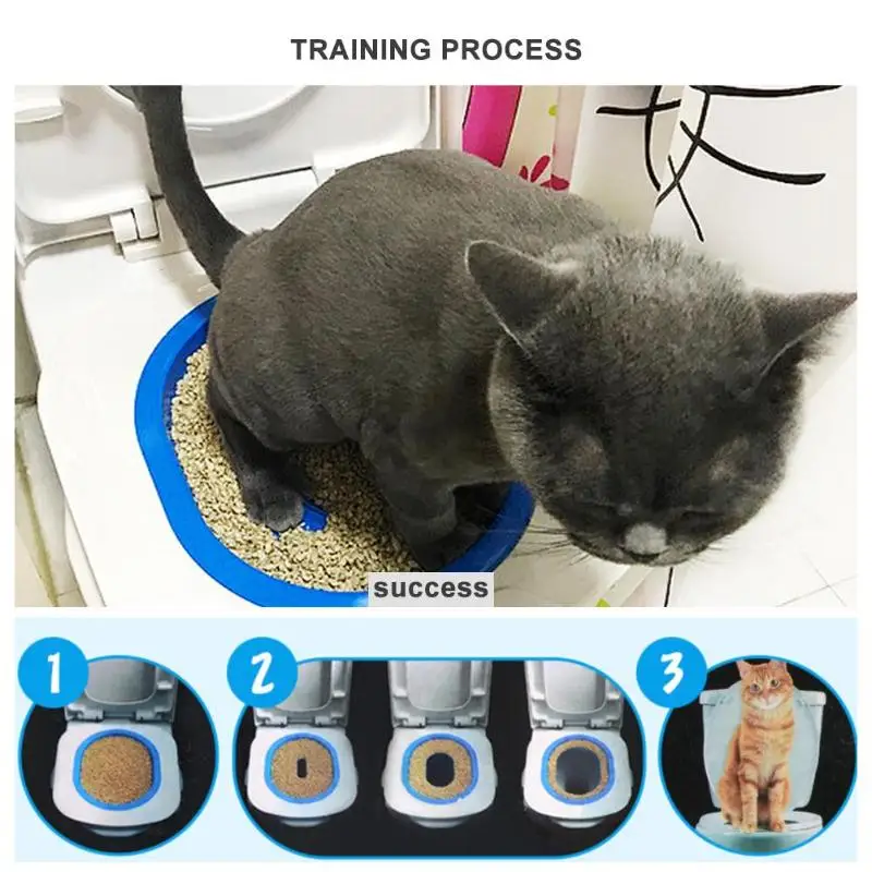 Набор для тренировки кошек, песочница для кошек, песочный коврик для кошек, туалет для чистки домашних животных