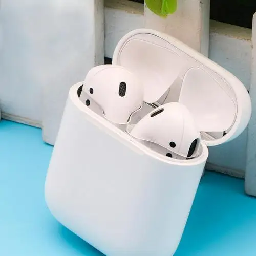 Внутренняя металлическая Пылезащитная наклейка для Apple AirPods чехол Пылезащитная Накладка для Air Pods чехол Защитная Наклейка для AirPods аксессуары - Цвет: 04