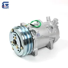 A/C кондиционер компрессор SD510 5H16 12 В/24 В 2A V шкив трактор экскаватор тяжелого долг пикап Универсальный