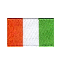 Дешевые Флаг Ирландии пользовательские вышитые 1,5*2,5 дюйм(ов) Национальные Флаги