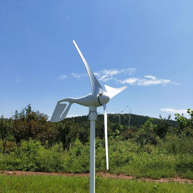 

2019 Wind Turbine Generator 600W 24V/12V 3/5/6 Wind Turbinen Blades Wind Controller Gift Turbina Eolica Kit Fit for Home Camping