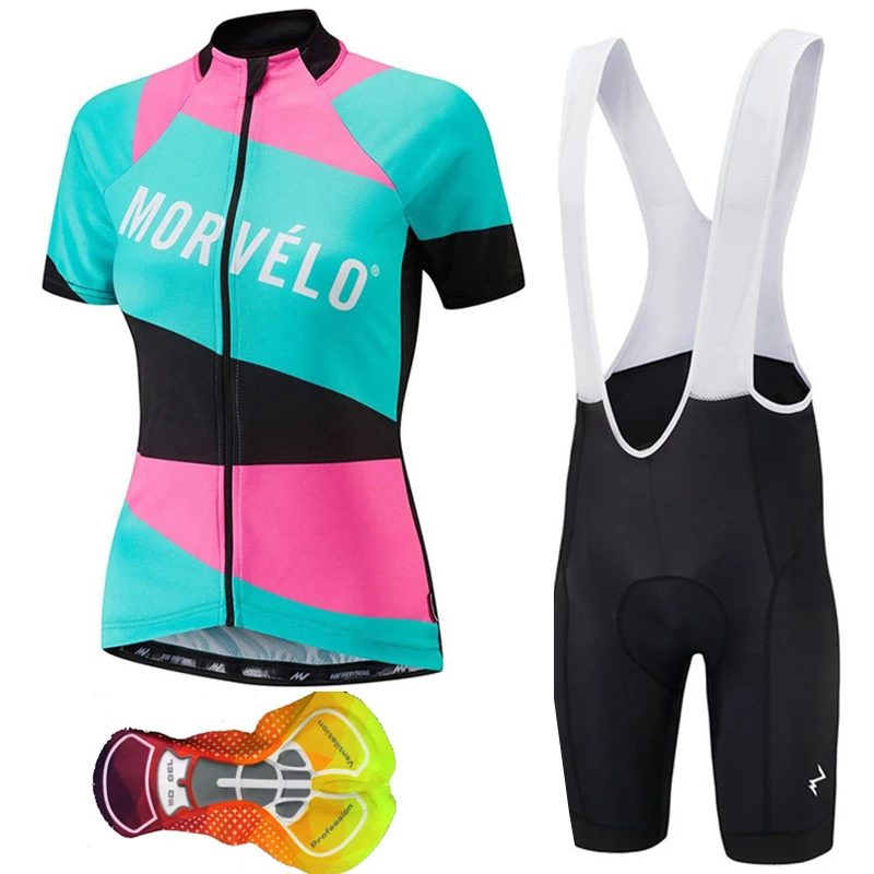 

Ropa ciclismo Morvelo 2019 Team Cycling Jersey Short Sleeve Woman Summer MTB Road Bike Clothing Breathable Bicycle Cozy Clothes
