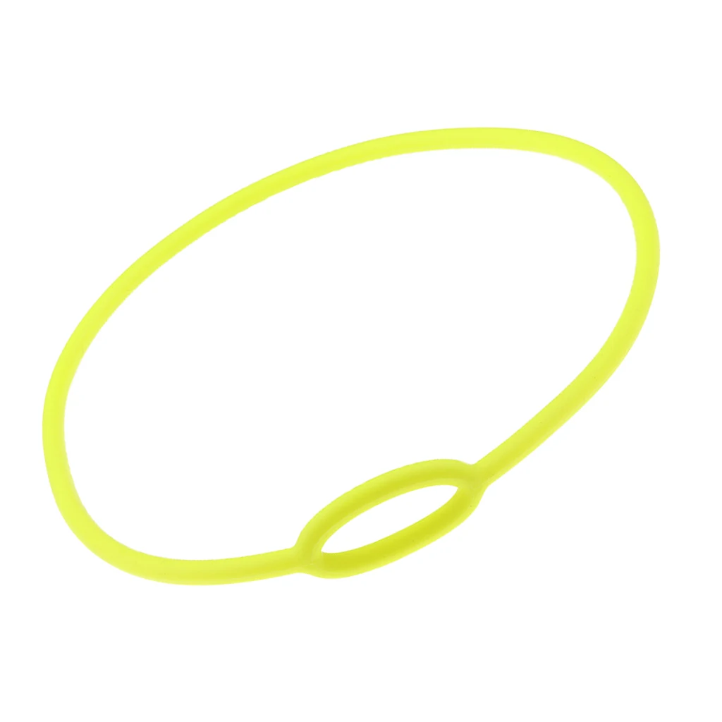 Flexible Silicone Regulator Necklace Dive Silicone Scuba Necklace 65cm Bungee Water Sport Outdoor Recreation Swimming Diving Acc