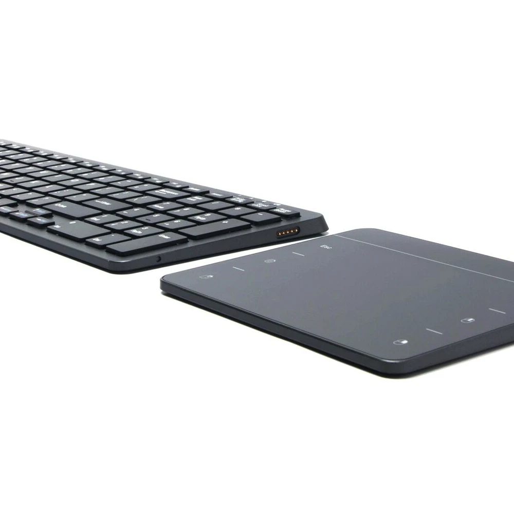 [AVATTO] T08 тонкий полный Размеры отдельно Touchpad Bluetooth Беспроводной клавиатура с