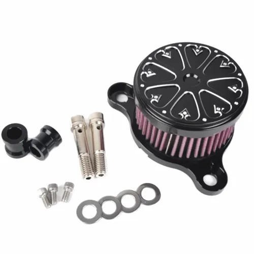 Flow Air Cleaner Intake Filter System Kit For Harley Sportster XL883