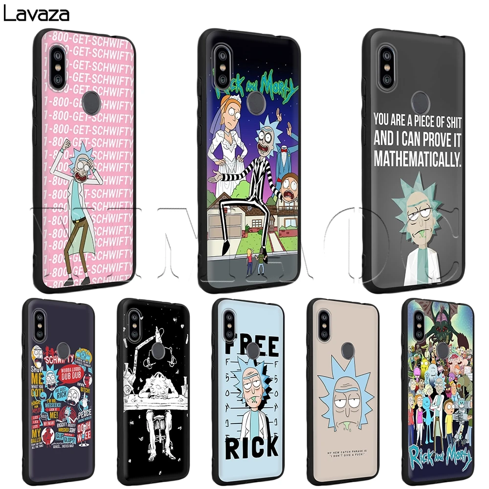 

Lavaza Rick and Morty Case for Xiaomi Redmi Note 8 Pro MI MAX 3 6 8 9 SE A1 A2 Lite Plus Pocophone F1