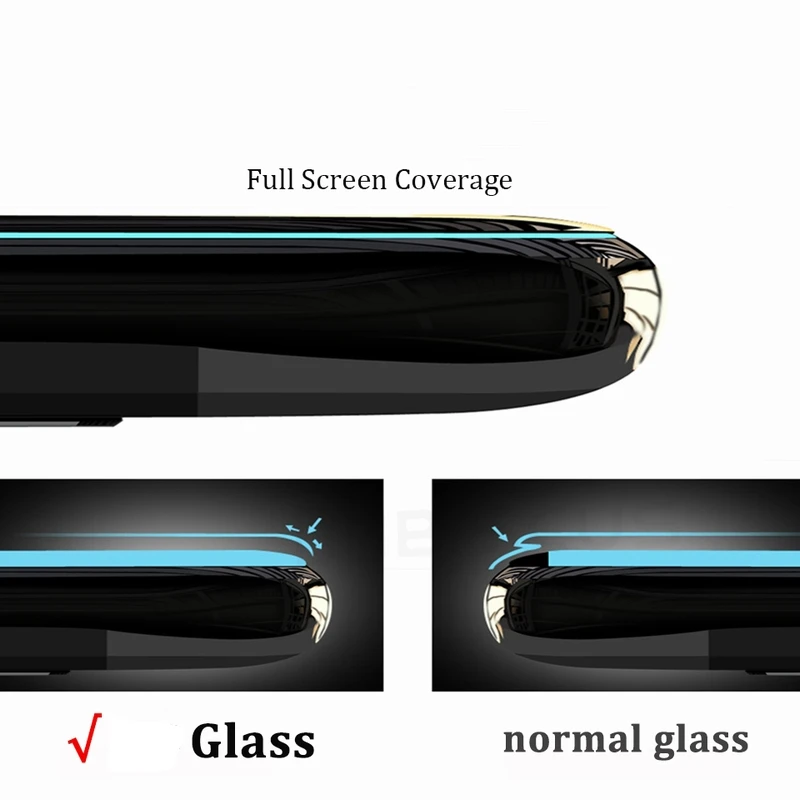 Защитное закаленное стекло 5D или 9D для Huawei P30 Pro чехол Lite защита экрана защитная