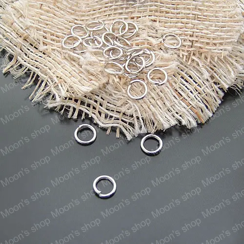 Wholesale Imitation Rhodium Diameter 3mm-20mm Round Metal Iron Jump Ring Diy Accessories (JM3067) | Украшения и аксессуары