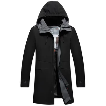 

2019 Spring New Casual Long Veste Longue Homme