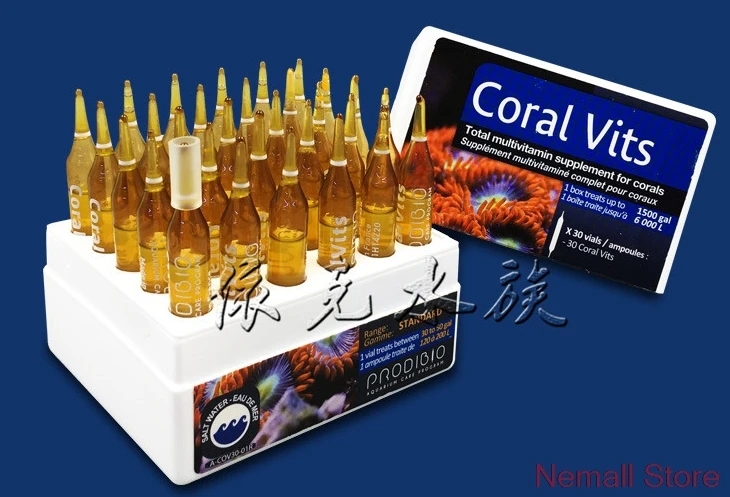 Оригинальные PRODIBIO био коралловые Виты для общего количества мультивитаминных добавок для кораллов