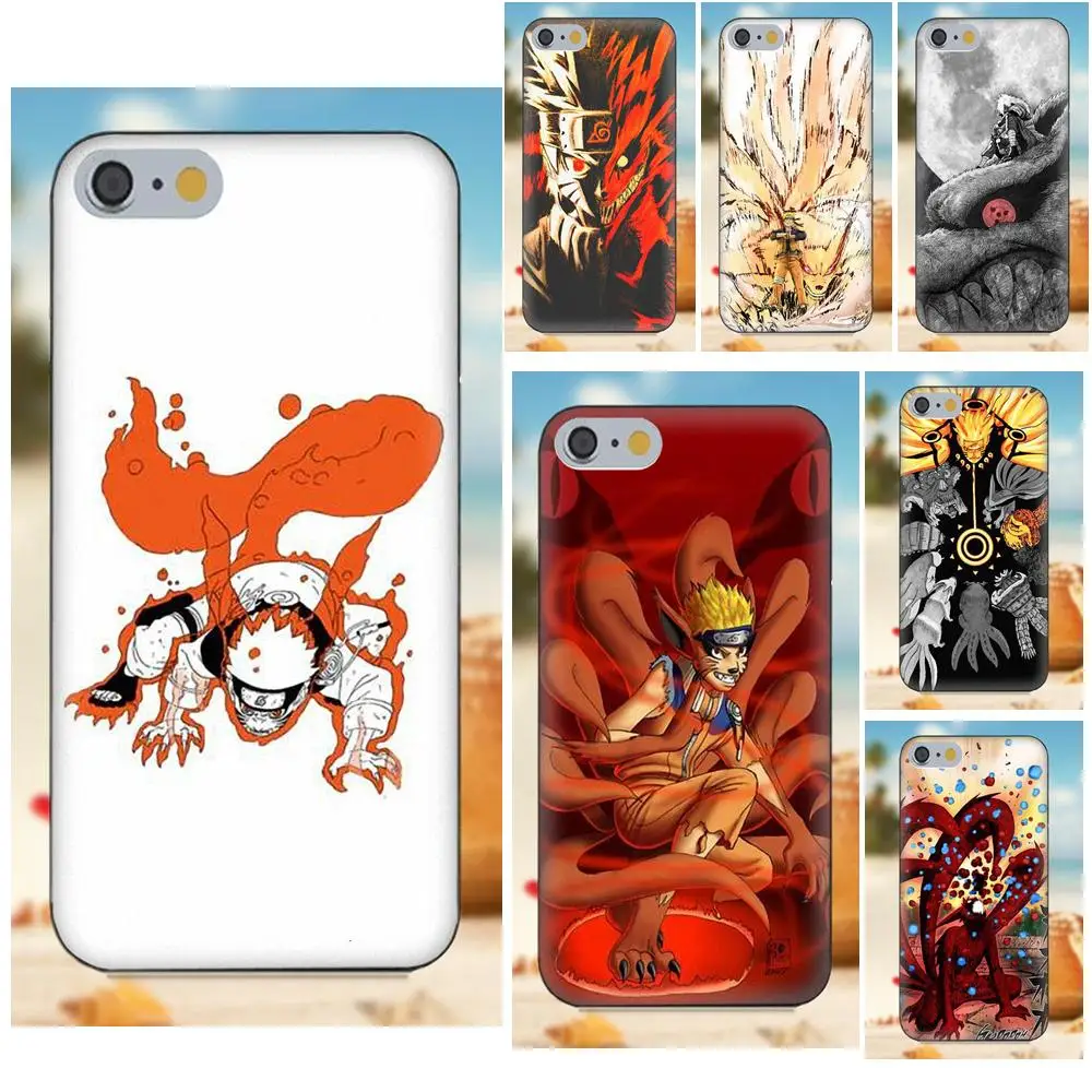 

Oedmeb TPU Capa Cover For Samsung Galaxy A3 A5 A7 J1 J3 J5 J7 S5 S6 S7 S8 S9 edge Plus 2016 2017 Naruto Kyubi
