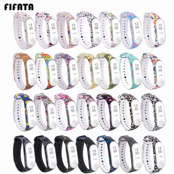 

4pcs For Xiaomi Mi band 4 Silicone strap Bracelet Strap Miband 4 Colorful Strap Wristband Smart Band For Mi band 3 Accessories