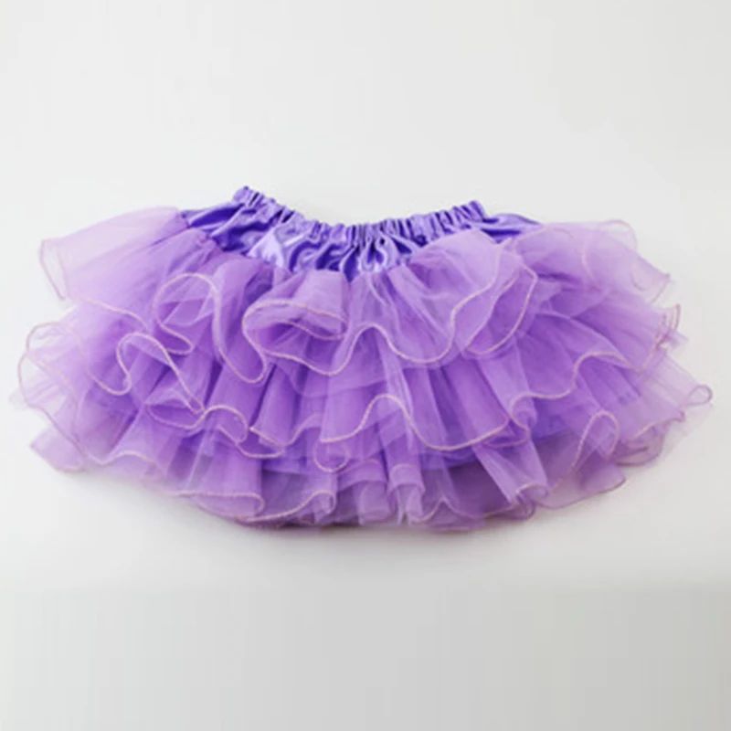 Юбка для девочек милые детские ажурные фотографии одежда Pettiskirt профессиональный сценический детский юбка-пачка/jupe fille От 5 до 10 лет