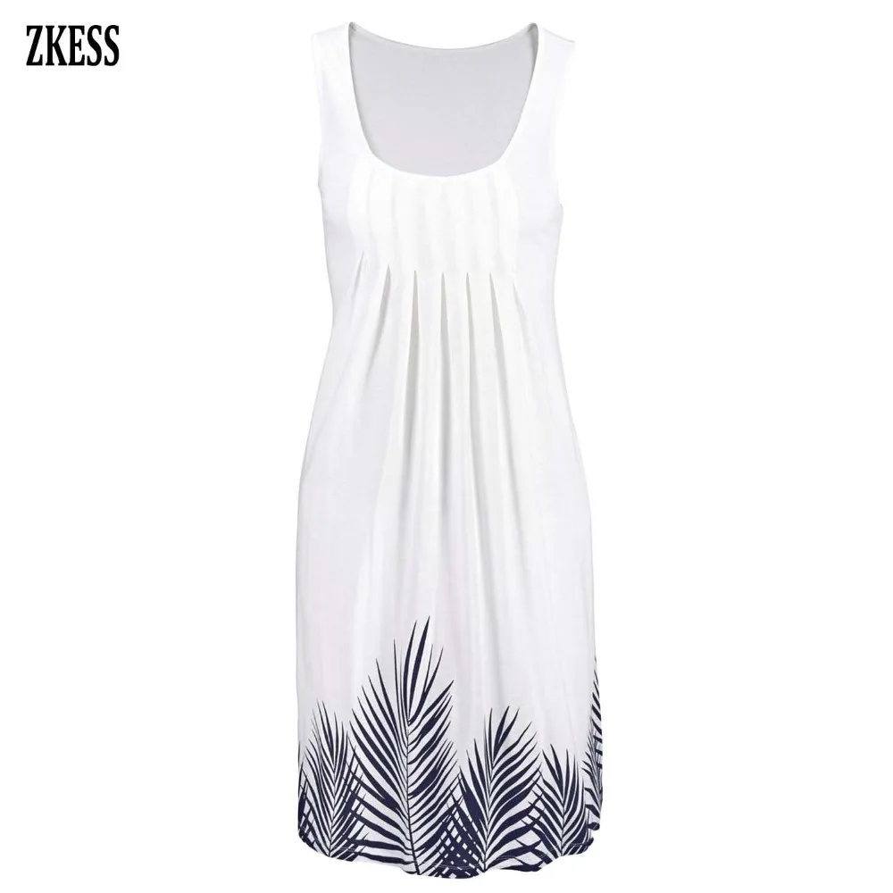 White-Black-Gray-Beachtime-Sleeveless-Beach-Dress-LC220646-1-3