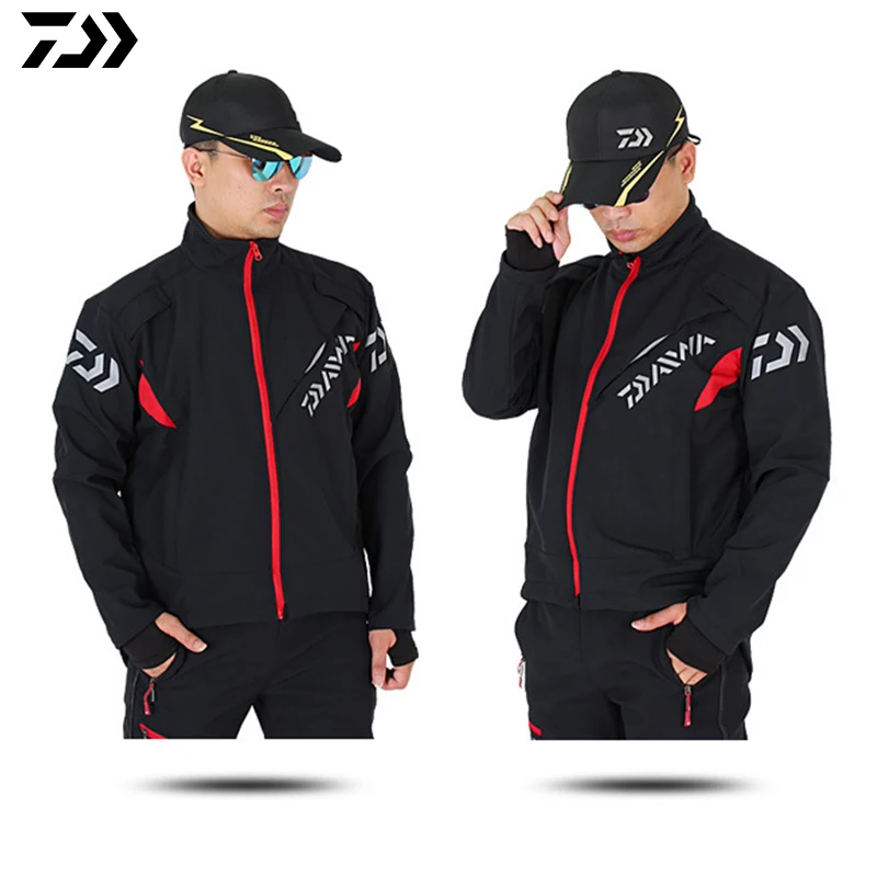 Conjunto de jaqueta para pesca à prova