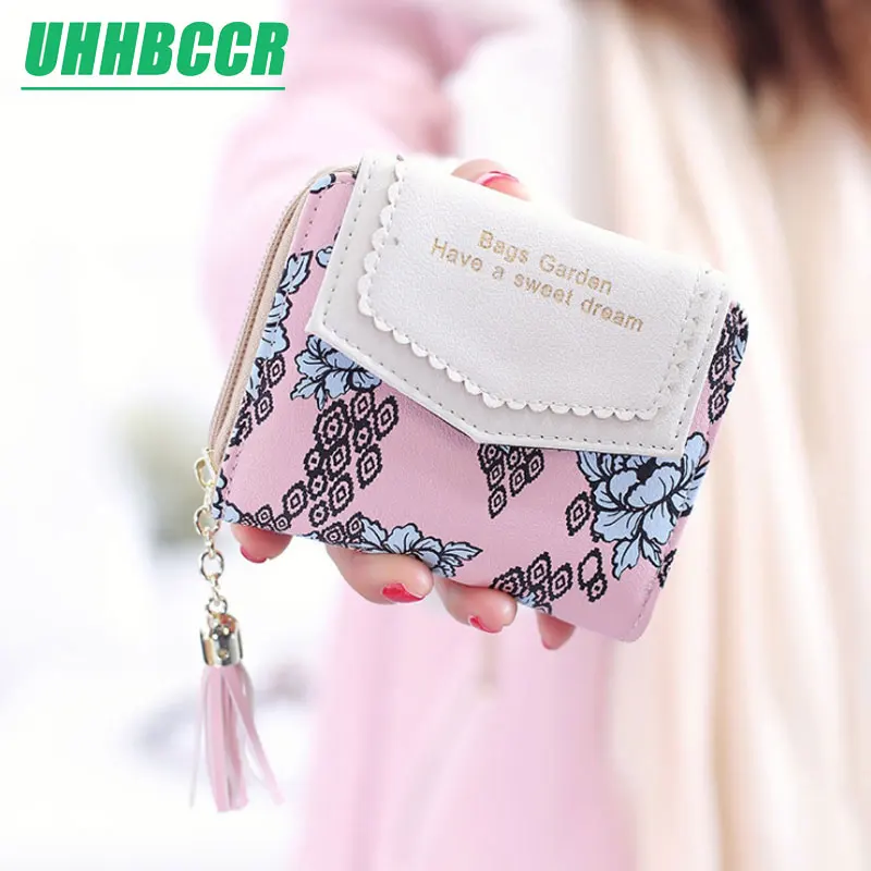 

2019 New Women's Cute Fashion Purse Leather Long Zip Wallet Coin Card Holder Soft Leather Phone Card Female Clutch