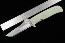 JUFULE Hecho C174 lámina D2 G10 handle ball Bearing aleta plegable camping caza supervivencia al aire libre EDC del bolsillo herramienta cuchillo de Cocina