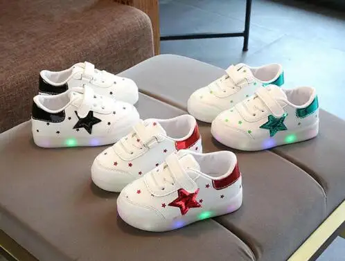 2018 Chaussure Enfant обувь для детей Демисезонный новые дышащие детская со светом