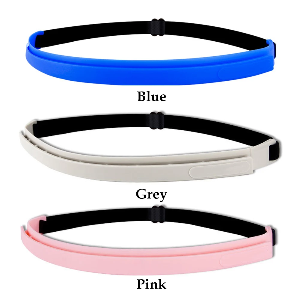 Унисекс Спортивные Мягкие противоскользящие Sweatband регулируемые футбольные