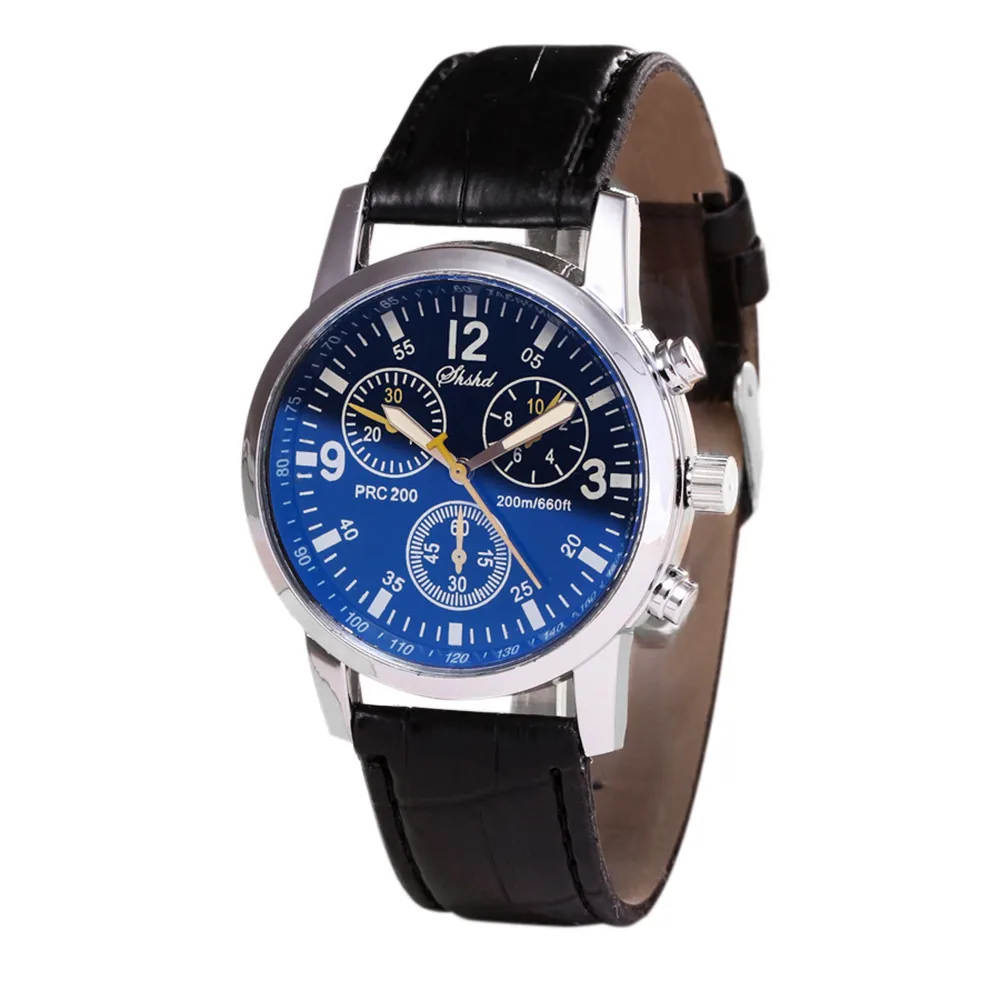 

Blue-ray Glass Neutral Quartz Simulates Wrist Epidermal Leather Strap Watch Watches Bracelet Fast Sending Drop Shipping Z0107