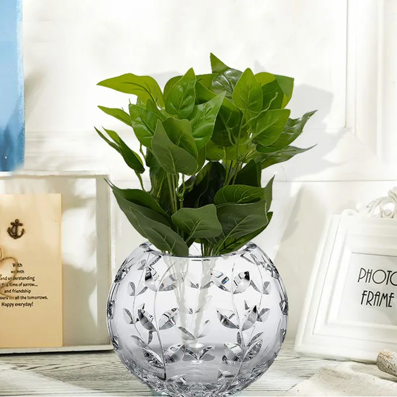 1 Bunch Simulation of Plant Wall Decor Green Plants Leaf 7