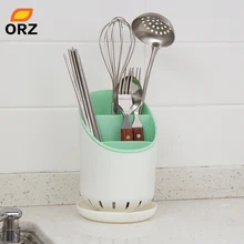 

ORZ Kitchen Drainer Rack Tableware Holder Dish Dryer Rack Kitchen Storage Organizer Knife Holder Spoon Chopsticks Fork Organizer