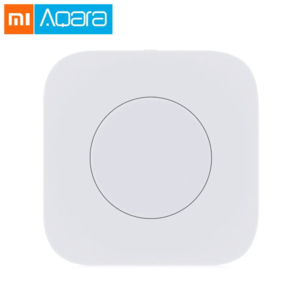 

Original Xiaomi Aqara Smart Wireless Switch Key Intelligent Application Remote Control Gyro ZigBee Wifi for mi home Mihome App