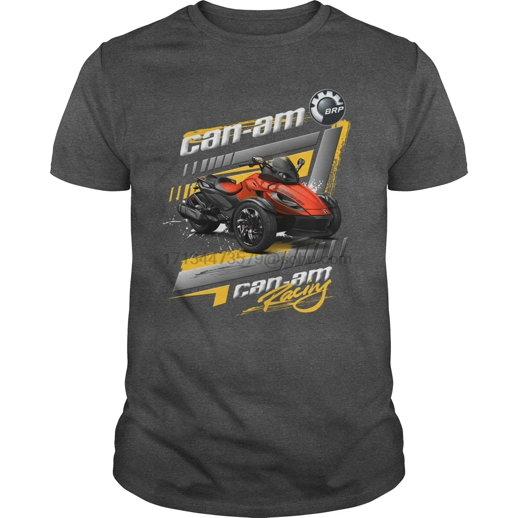 

Men t shirt Short sleeve CAN-AM BRP RACING hot Women t-shirt tee tops