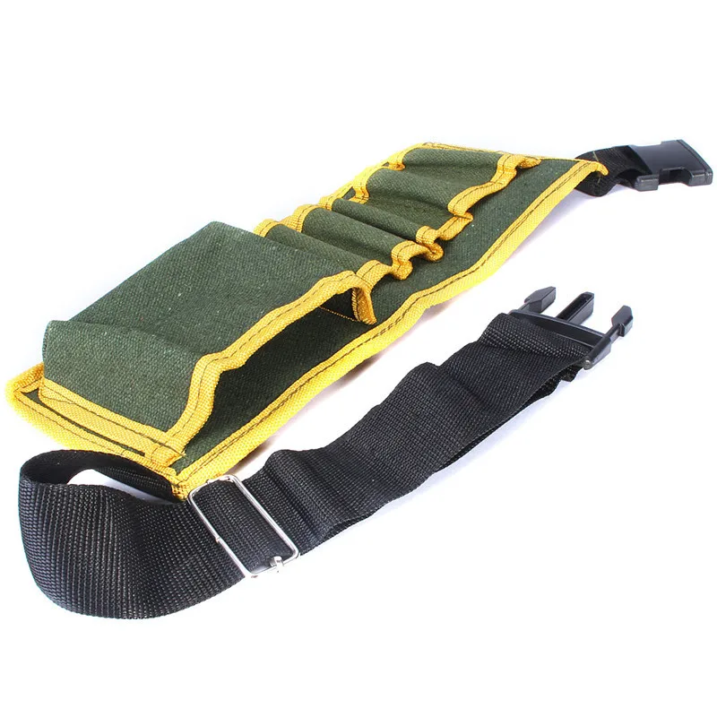 Многофункциональная прочная аппаратная механика полотняная сумка для инструментов безопасный пояс мешочек инструментальный комплект карманный органайзер сумки