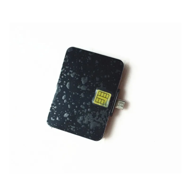 Программатор EMV Micro USB OTG Смарт IC кард-ридер и писатель# N88 для Android мобильных телефонов с 2 шт FM4442 чип-карты и SDK