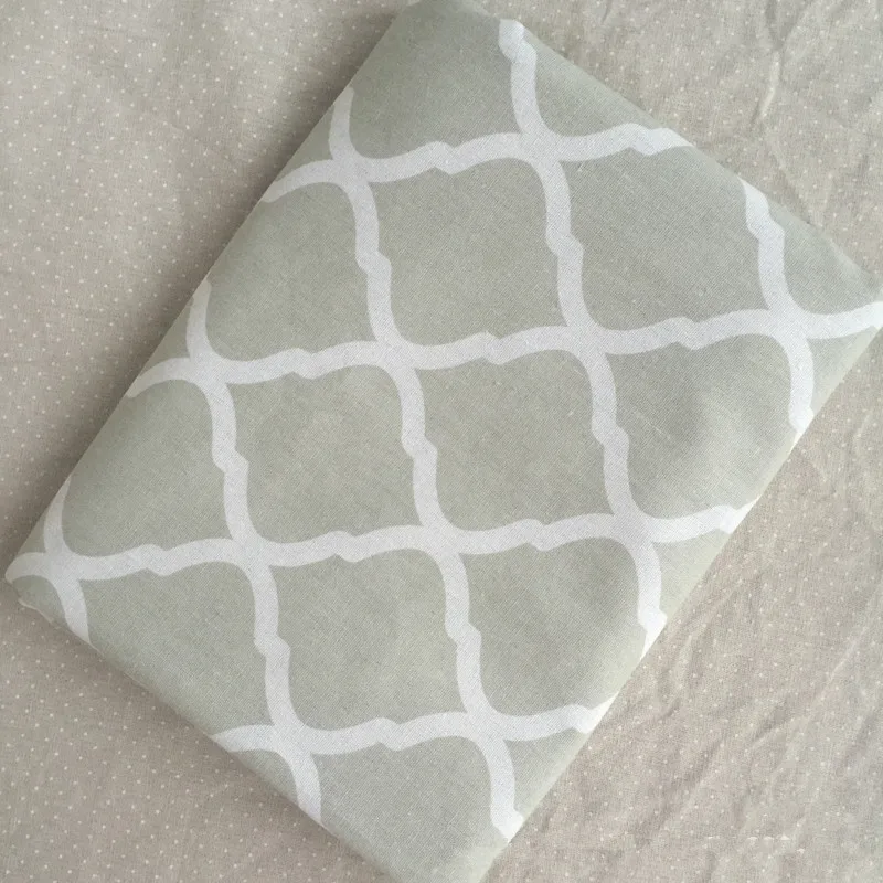 Чехол для стола из хлопка и льна с геометрическим рисунком 50x150 см|cotton linen fabric|linen
