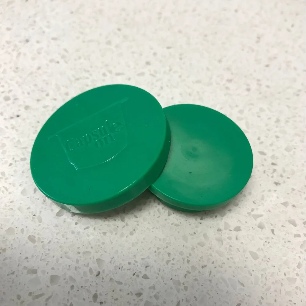 

CAPSULONE cap lid fit for nespresso coffee machine/refillable capsule coffee/green color