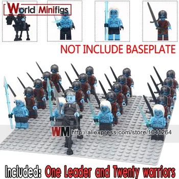 Game of Thrones 1Set of Legoings figures Ice and Fire Petyr Baelish Jaime Caitlin Alicia Stark Building Blocks Toys For Children