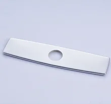 Al por mayor y Al Por Menor de Baño Grifo Del Fregadero Fregadero de la Cocina Grifo Del Fregadero 10 “Hole Cover Plate Cromo Pulido